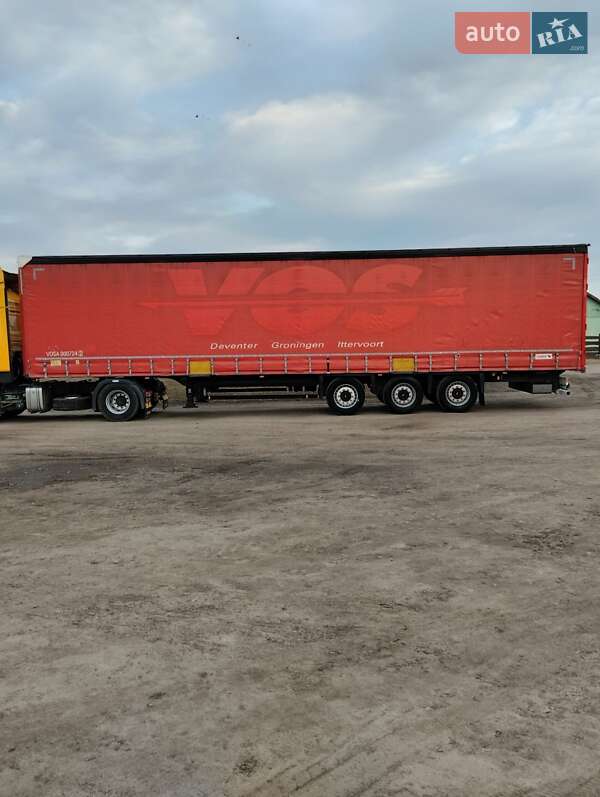 Тентованный борт (штора) - полуприцеп Schmitz Cargobull SCB S3T 2015 в Шептицькому