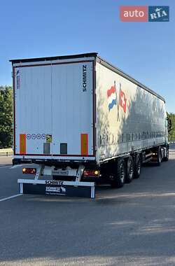 Тентований борт (штора) - напівпричіп Schmitz Cargobull SCB S3T 2017 в 