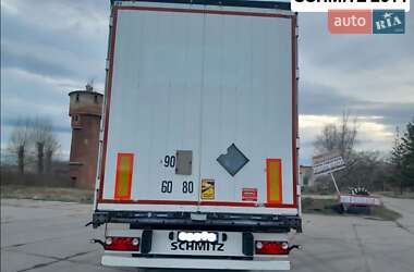 Тентований борт (штора) - напівпричіп Schmitz Cargobull SCB S3T 2014 в 