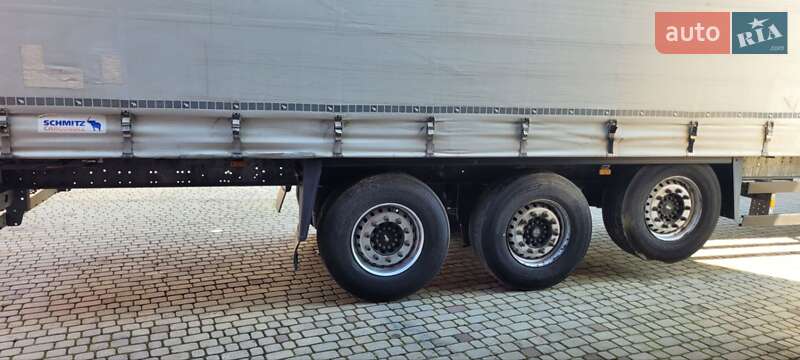 Тентований борт (штора) - напівпричіп Schmitz Cargobull SCB S3T 2014 в Бориславі