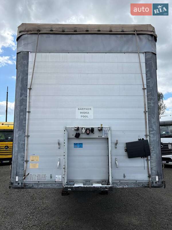 Тентований борт (штора) - напівпричіп Schmitz Cargobull SCB S3T 2016 в Ковелі