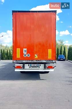 Тентованный борт (штора) - полуприцеп Schmitz Cargobull SCB S3T 2014 в 