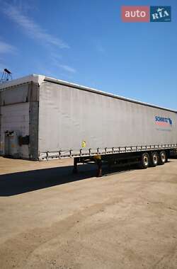 Тентований борт (штора) - напівпричіп Schmitz Cargobull SCB S3T 2013 в 