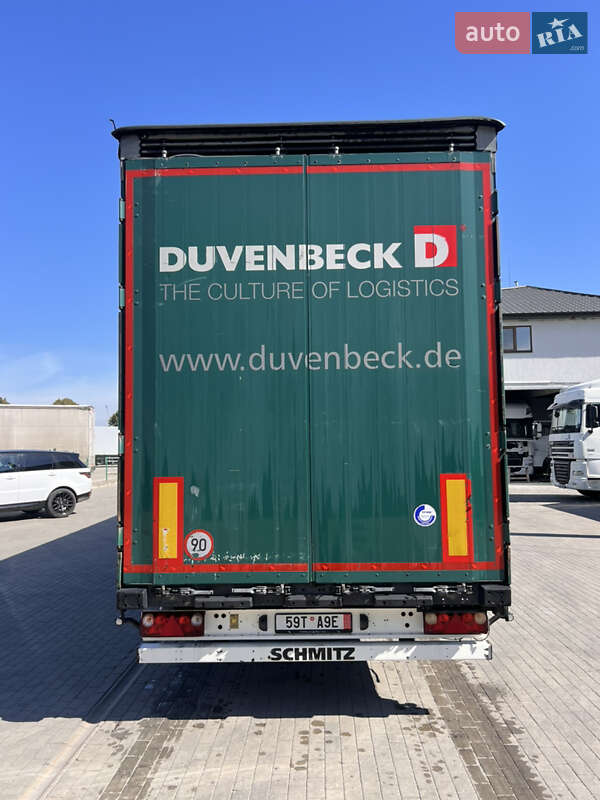 Тентований борт (штора) - напівпричіп Schmitz Cargobull SCB S3T 2016 в Тячеві