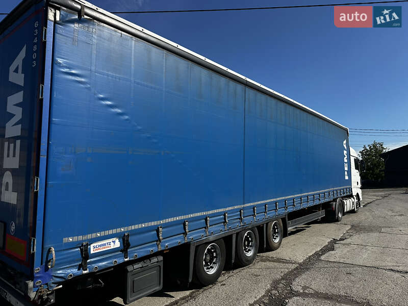Тентований борт (штора) - напівпричіп Schmitz Cargobull SCB S3T 2014 в Луцьку