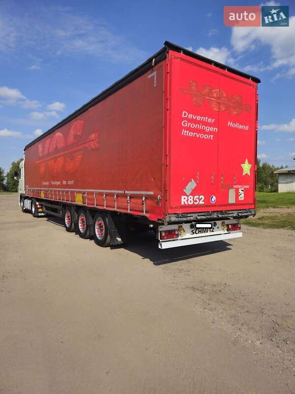 Тентований борт (штора) - напівпричіп Schmitz Cargobull SCB S3T 2017 в 
