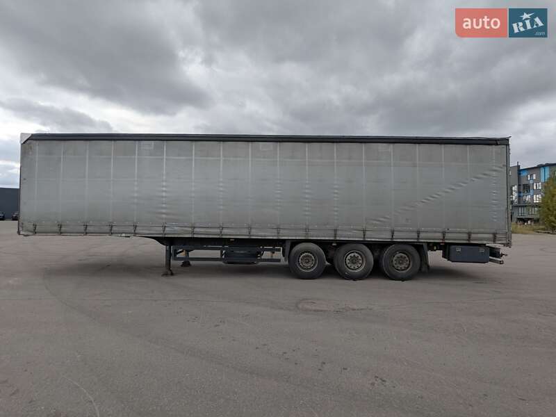 Тентованный борт (штора) - полуприцеп Schmitz Cargobull SCB S3T 2014 в 