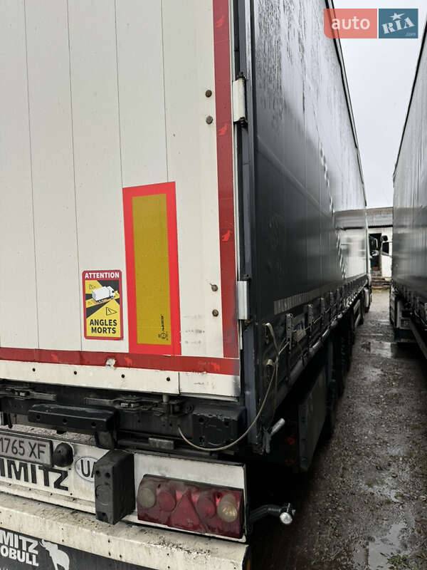 Тентований борт (штора) - напівпричіп Schmitz Cargobull SCB S3T 2014 в Вижниці
