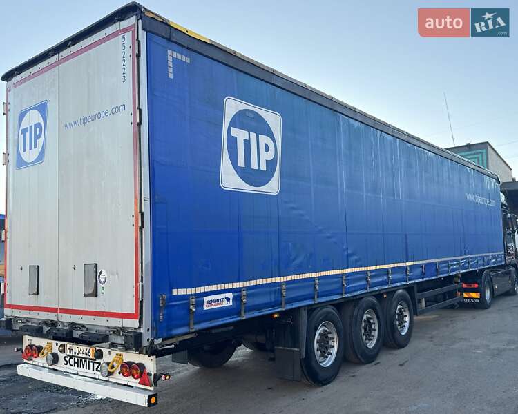 Тентованный борт (штора) - полуприцеп Schmitz Cargobull SCB S3T 2014 в Луцке