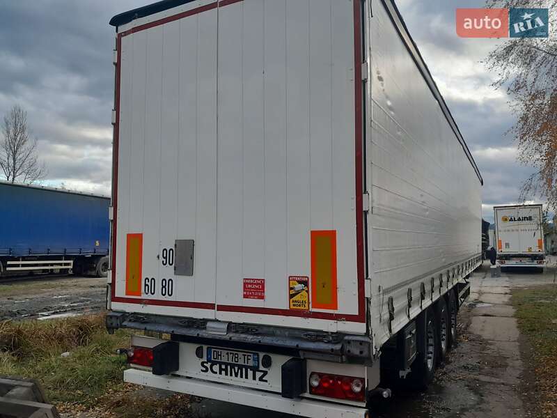 Тентованный борт (штора) - полуприцеп Schmitz Cargobull SCB S3T 2014 в Надворной