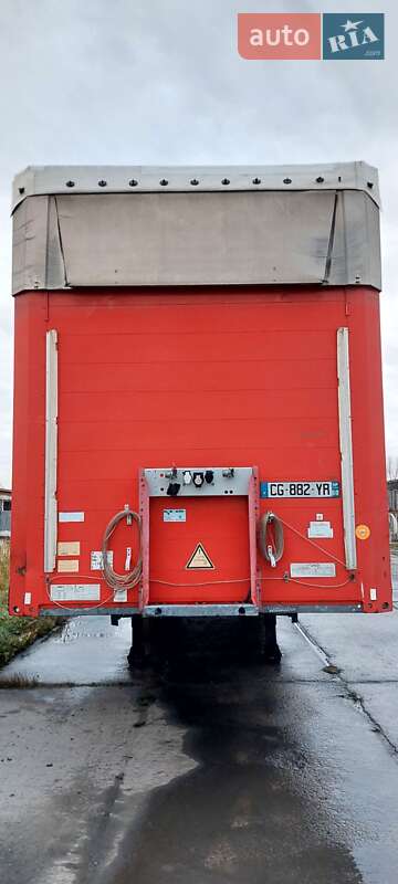 Тентований борт (штора) - напівпричіп Schmitz Cargobull SCB S3T 2012 в Надвірній