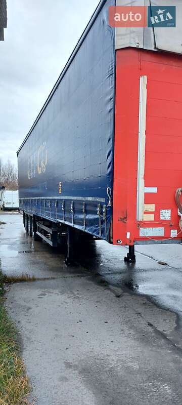 Тентований борт (штора) - напівпричіп Schmitz Cargobull SCB S3T 2012 в Надвірній