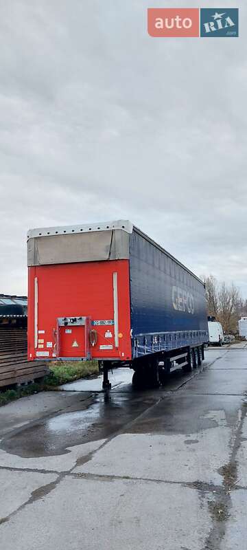 Тентований борт (штора) - напівпричіп Schmitz Cargobull SCB S3T 2012 в Надвірній