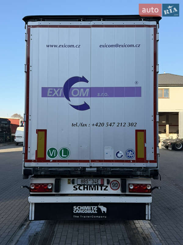 Тентованный борт (штора) - полуприцеп Schmitz Cargobull SCB S3T 2015 в Тячеве