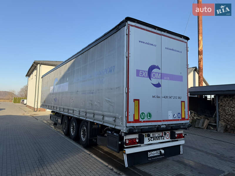 Тентованный борт (штора) - полуприцеп Schmitz Cargobull SCB S3T 2015 в Тячеве