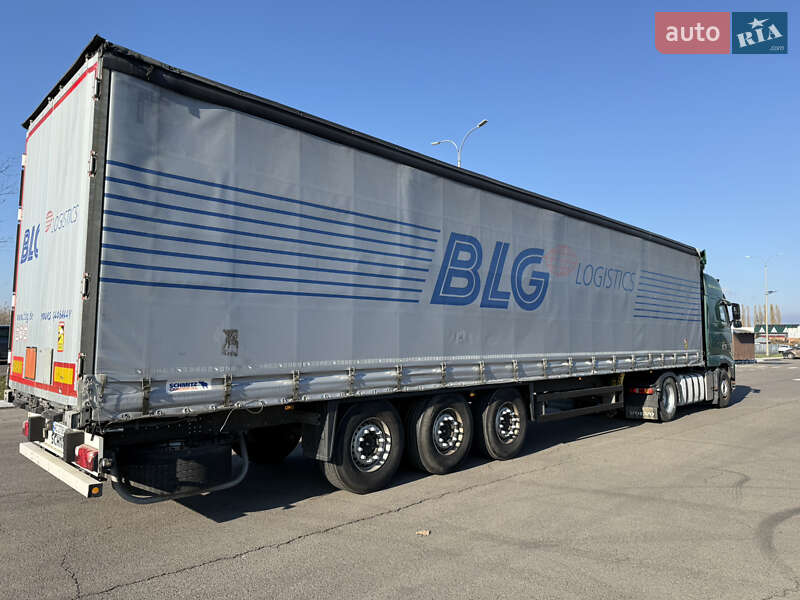 Тентований борт (штора) - напівпричіп Schmitz Cargobull SCB S3T 2016 в Луцьку