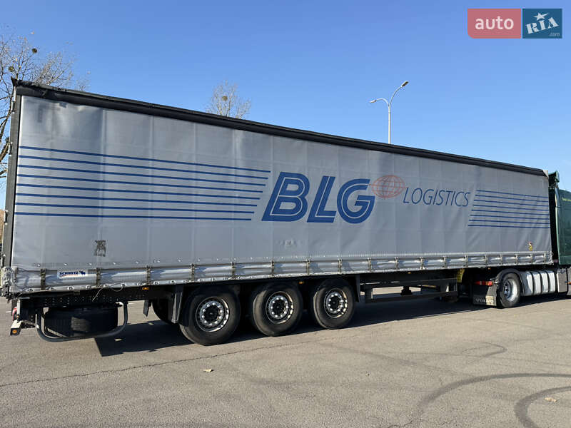 Тентований борт (штора) - напівпричіп Schmitz Cargobull SCB S3T 2016 в Луцьку
