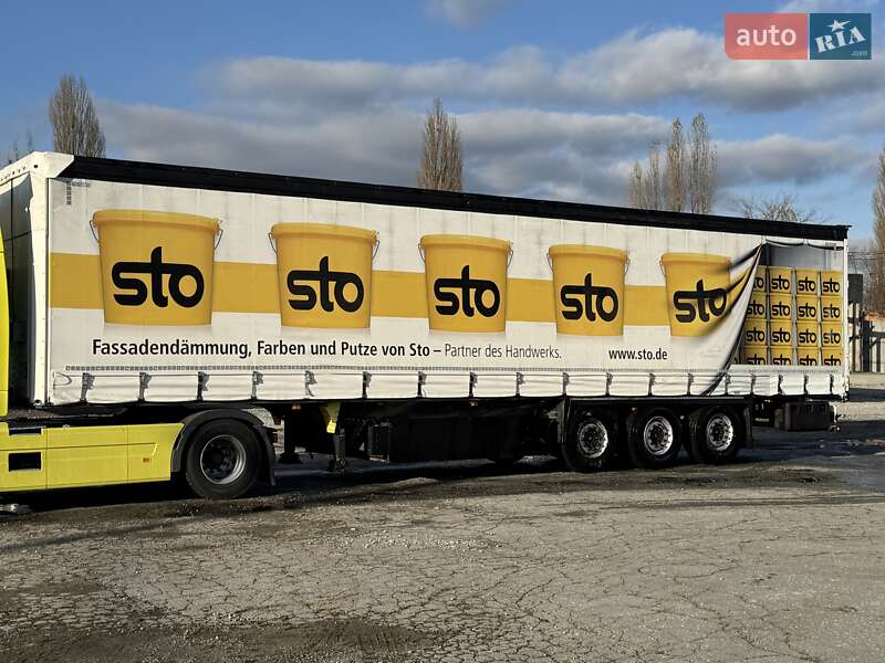 Тентований борт (штора) - напівпричіп Schmitz Cargobull SCB S3T 2015 в Житомирі