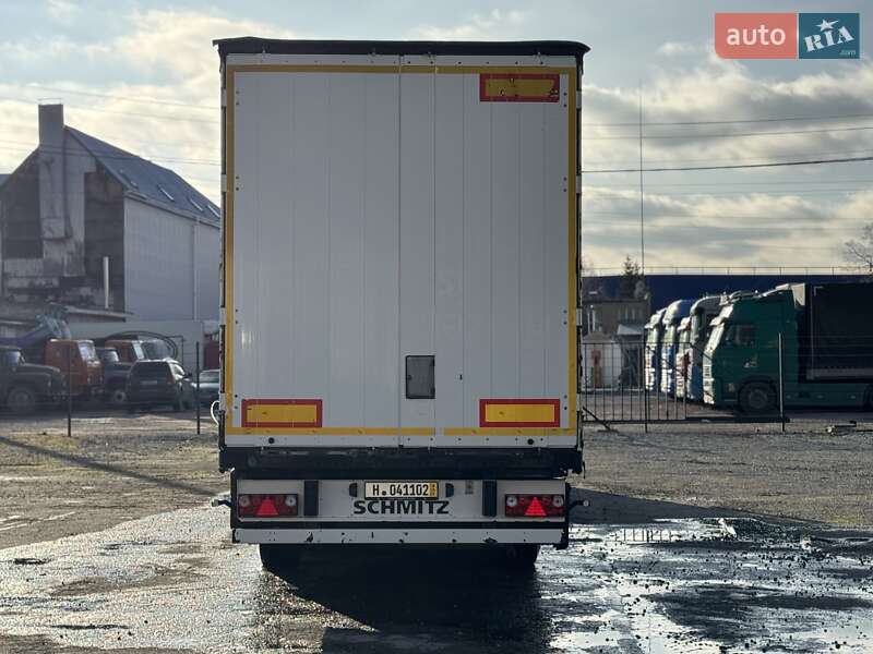 Тентований борт (штора) - напівпричіп Schmitz Cargobull SCB S3T 2015 в Житомирі