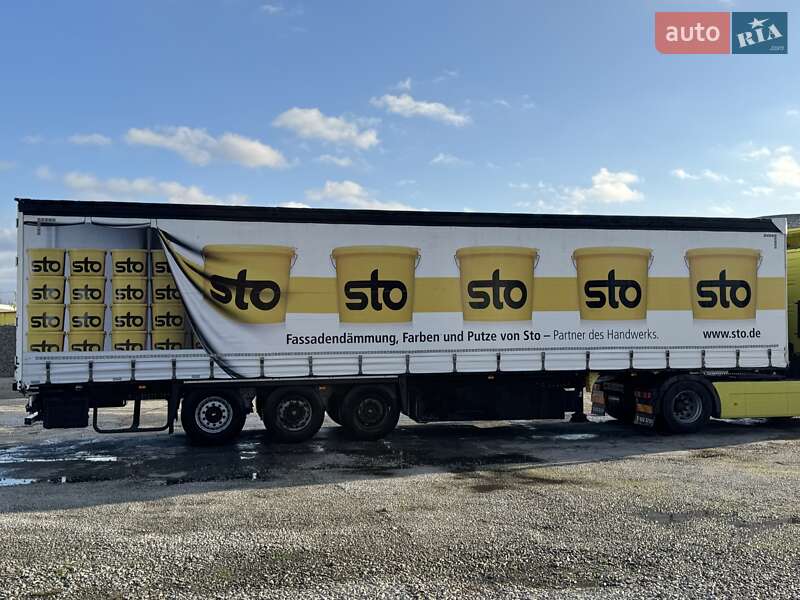 Тентований борт (штора) - напівпричіп Schmitz Cargobull SCB S3T 2015 в Житомирі