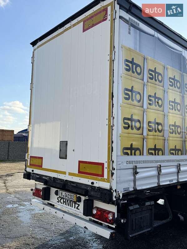 Тентований борт (штора) - напівпричіп Schmitz Cargobull SCB S3T 2015 в Житомирі