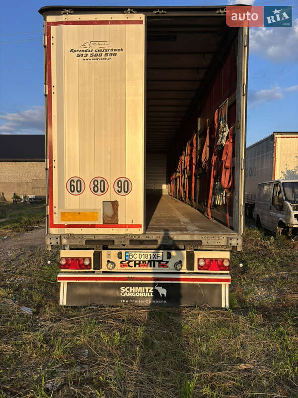 Тентованный борт (штора) - полуприцеп Schmitz Cargobull SCB S3T 2015 в Новояворовске