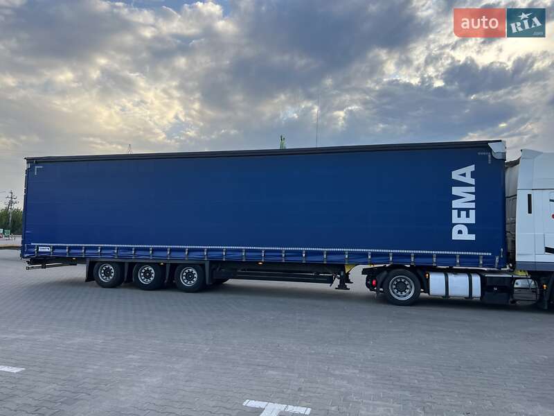 Тентований борт (штора) - напівпричіп Schmitz Cargobull SCB S3T 2017 в Луцьку