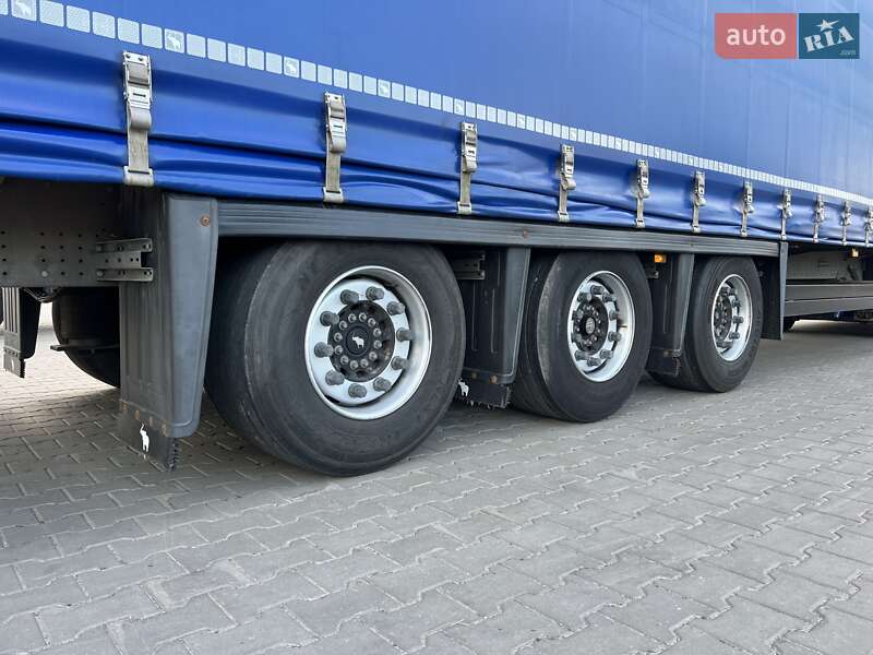 Тентований борт (штора) - напівпричіп Schmitz Cargobull SCB S3T 2017 в Луцьку