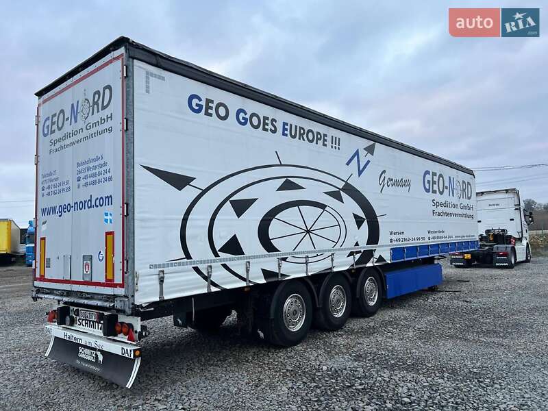 Тентованный борт (штора) - полуприцеп Schmitz Cargobull SCB S3T 2014 в Черновцах