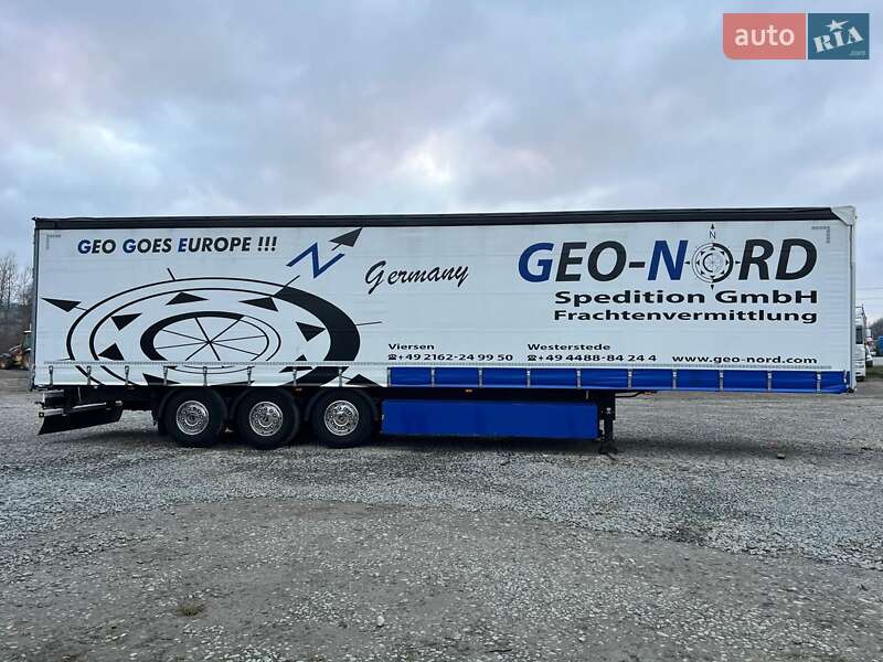 Тентованный борт (штора) - полуприцеп Schmitz Cargobull SCB S3T 2014 в Черновцах