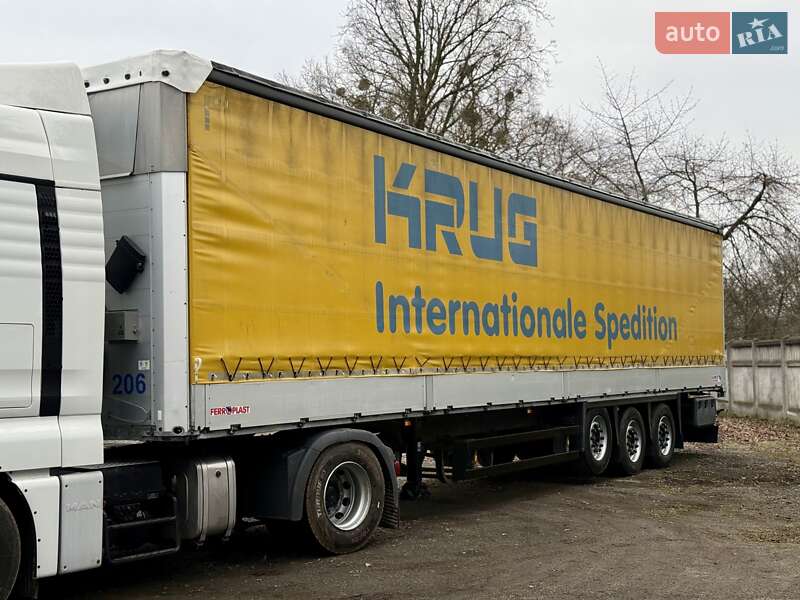 Тентованный борт (штора) - полуприцеп Schmitz Cargobull SCB S3T 2014 в Виннице