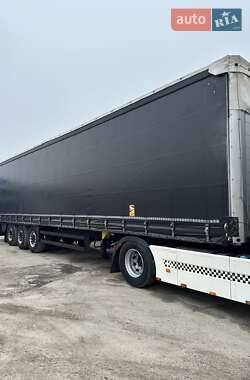 Тентованный борт (штора) - полуприцеп Schmitz Cargobull Schutz 2011 в 