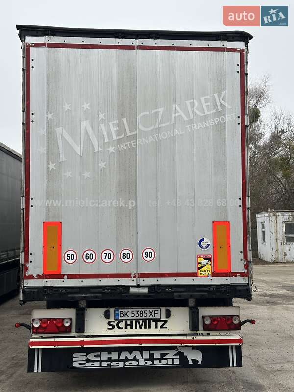 Тентованный борт (штора) - полуприцеп Schmitz Cargobull Schutz 2011 в Сарнах