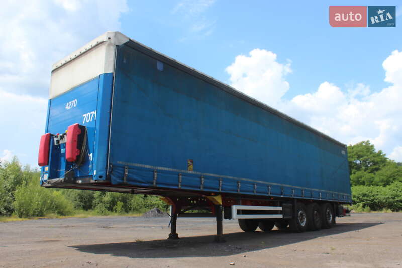 Тентований борт (штора) - напівпричіп Schmitz Cargobull SCS 24/L 2012 в Хусті фото 2 Тентований борт (штора) - напівпричіп Schmitz Cargobull SCS 24/L 2012 в Хусті