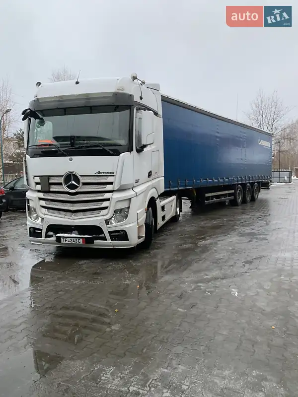 Тентованный борт (штора) - полуприцеп Schmitz Cargobull SCS 24/L 2008 в 