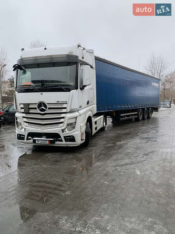 Тентований борт (штора) - напівпричіп Schmitz Cargobull SCS 24/L 2008 в Ковелі