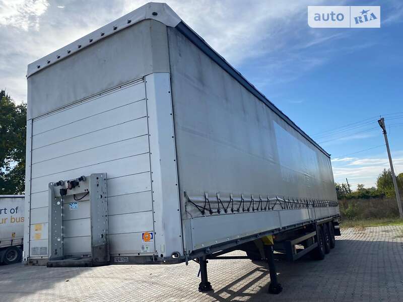 Тентований борт (штора) - напівпричіп Schmitz Cargobull SCS 24/L 2014 в Коломиї