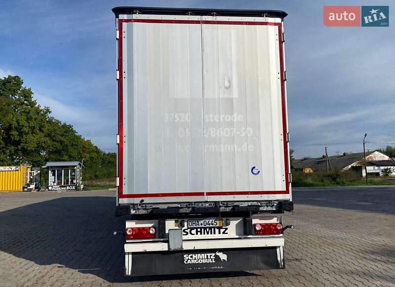 Тентований борт (штора) - напівпричіп Schmitz Cargobull SCS 24/L 2014 в Коломиї