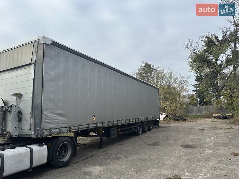 Тентований борт (штора) - напівпричіп Schmitz Cargobull SCS 24/L 2010 в Іванкові