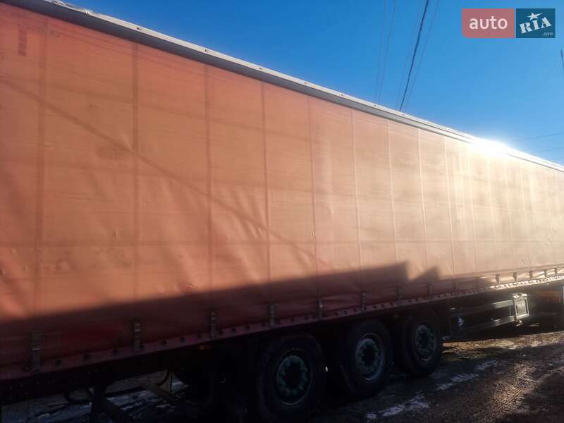Тентованный борт (штора) - полуприцеп Schmitz Cargobull SCS 24/L 2011 в Калуше