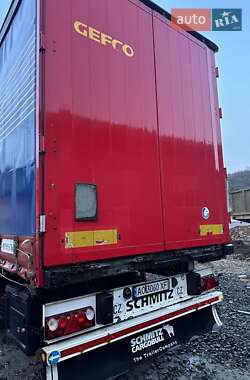 Тентованный борт (штора) - полуприцеп Schmitz Cargobull SCS 24/L 2011 в 