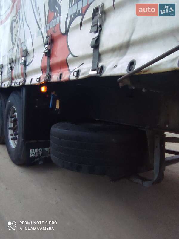 Тентованный борт (штора) - полуприцеп Schmitz Cargobull SCS 24/L 2011 в Хмельницком