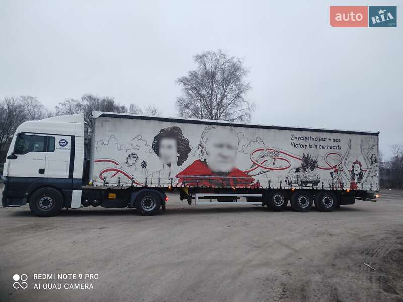 Тентованный борт (штора) - полуприцеп Schmitz Cargobull SCS 24/L 2011 в Хмельницком