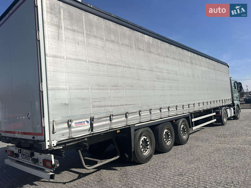 Тентований борт (штора) - напівпричіп Schmitz Cargobull SCS 24/L 2018 в Кременці