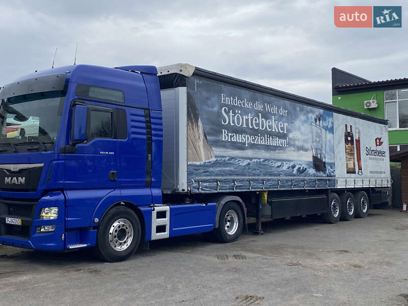 Тентованный борт (штора) - полуприцеп Schmitz Cargobull SCS 24/L 2016 в 