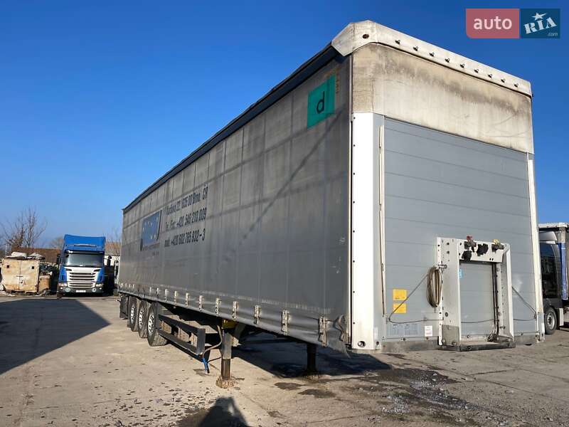 Тентованный борт (штора) - полуприцеп Schmitz Cargobull SCS 24/L 2011 в 