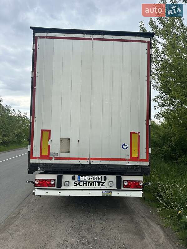 Тентований борт (штора) - напівпричіп Schmitz Cargobull SCS 24/L 2013 в Калуші