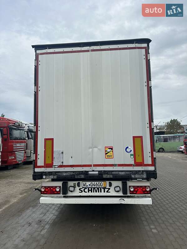 Тентований борт (штора) - напівпричіп Schmitz Cargobull SCS 24/L 2016 в Калуші