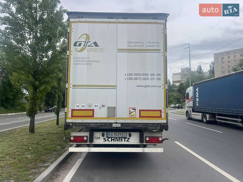 Тентований борт (штора) - напівпричіп Schmitz Cargobull SCS 24/L 2019 в Києві