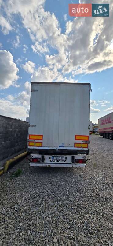 Тентований борт (штора) - напівпричіп Schmitz Cargobull SCS 24/L 2007 в Івано-Франківську